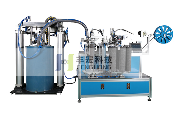 全自動百葉輪成型機